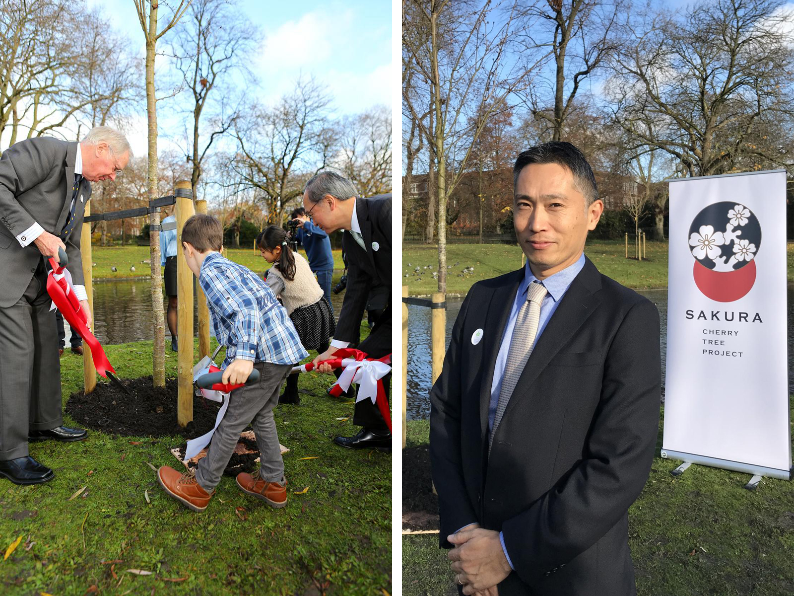 Nikko AM Europe attends the Launch Planting Ceremony for the Sakura ...